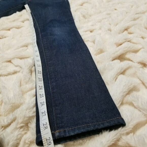 J Brand Pencil Fit 25 Denim Jeans Dark Wash - Picture 4 of 8